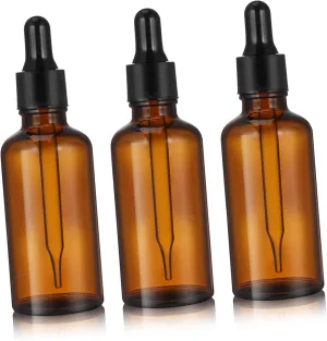 VALICLUD 12Pcs Women Essential Oil Bottle Glass Dropper Bottles for Perfume Aromatherapy Travel Friendly Containers for Handbag Organization