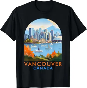 Vancouver Travel Adventure Trip Vacation Vancouver Canada T-Shirt