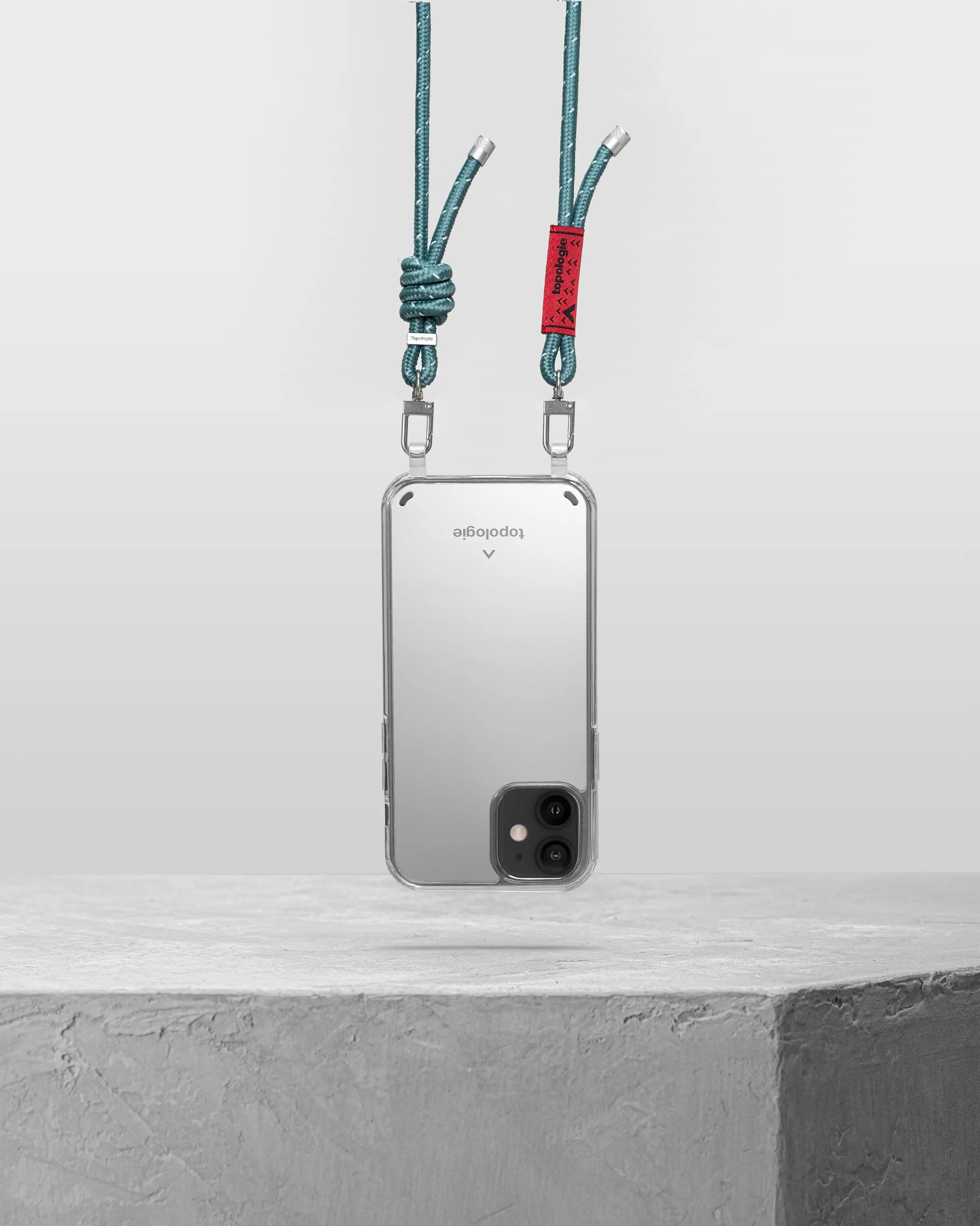 Verdon Phone Case / Dark Mirror / 6.0mm Teal Reflective