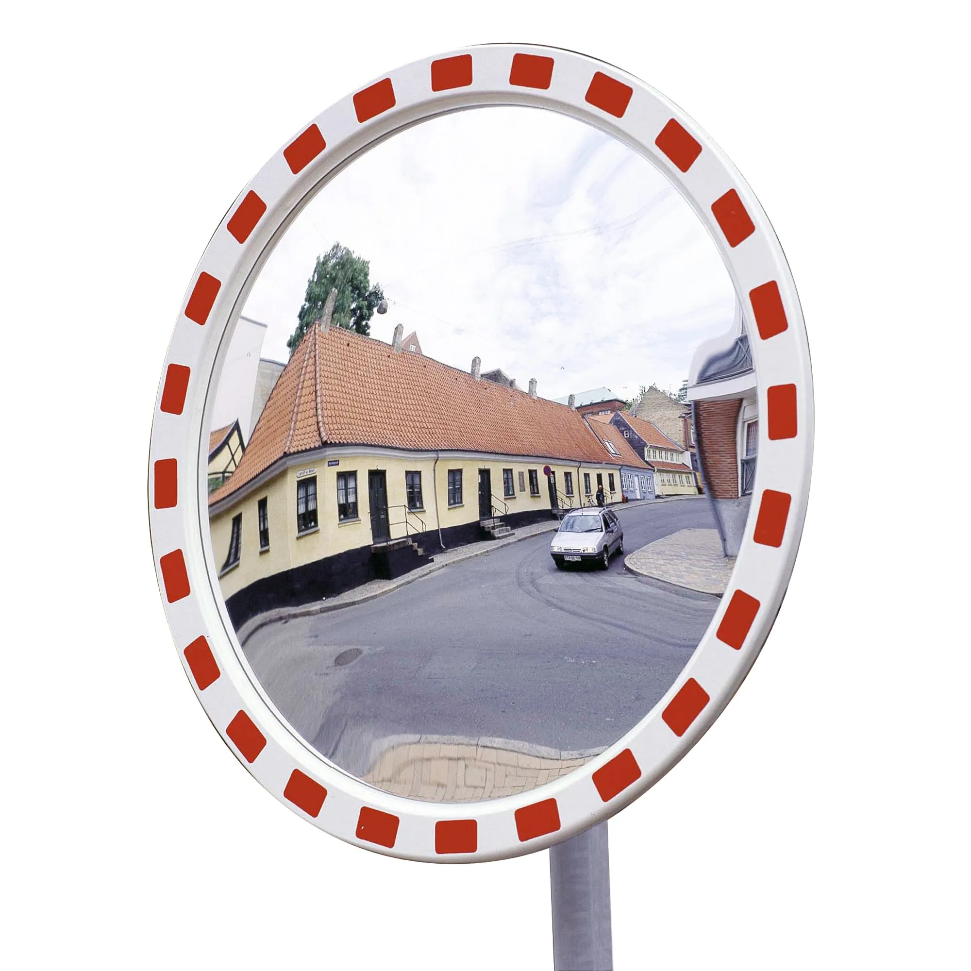 View Minder Traffic Mirror With Post Mounting Bracket