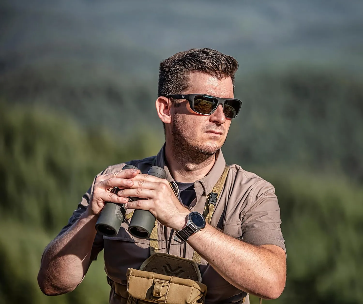 Vortex Optics Jackal Sunglasses | UV Protection, Polarized, Ballistic Rated | Unlimited, Unconditional Warranty