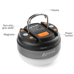 Wagan LED Brite-Nite Dome Lantern Flashlight for Camping, Hiking and Emergencies