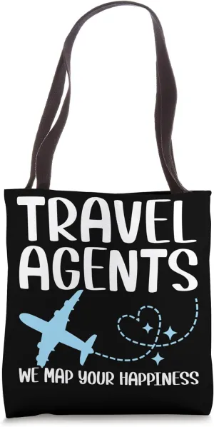 We Map Your Happiness - Travel Agent Tote Bag