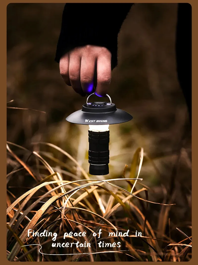 WEST BIKING Portable Camping Light 3 In