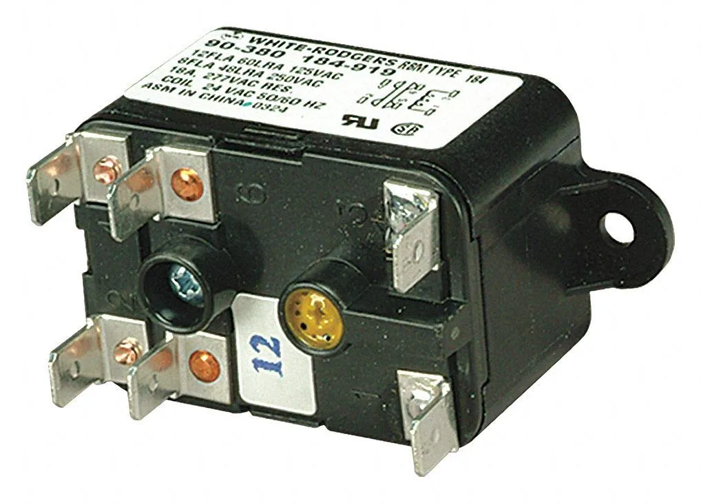 White-rodgers Heavy-duty Enclosed Fan Relay 90-380