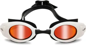 Wiley X WX Propulsion ACPPL01 White Red Mirror Swimming Goggles Adjustable