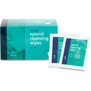 Wound Cleansing Wipes (Pack of 100)