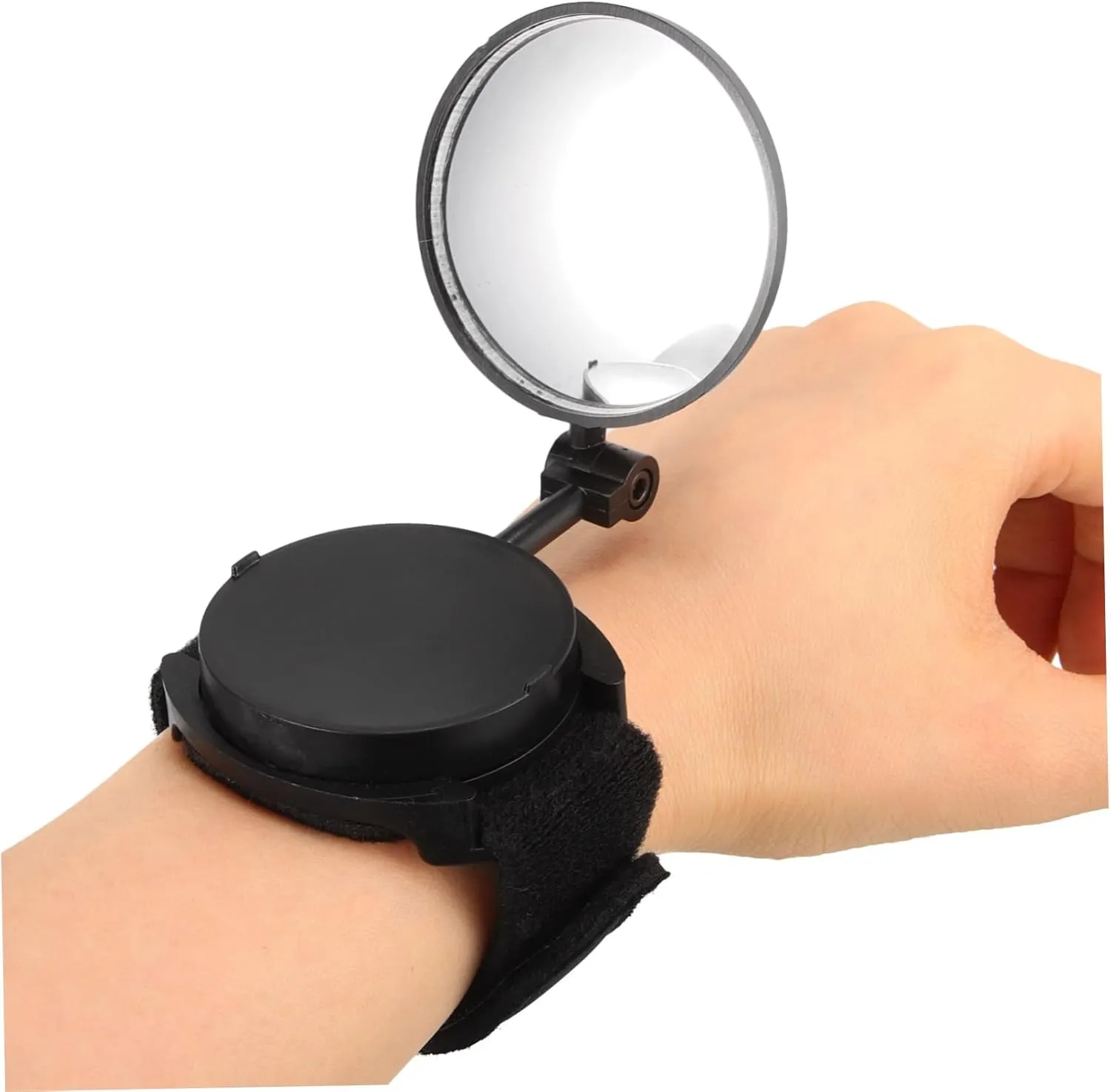Wrist Wear Bike Rear View Mirror Rotating Reflective Design for Enhanced Visibility Comfort Versatile Cycling Accessory for All Bike