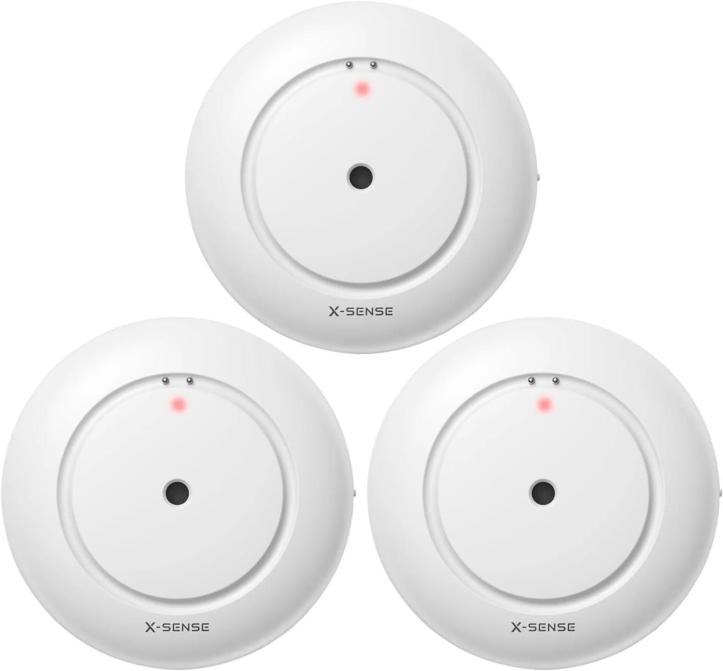 X-Sense Smart Water Leak Detector, Wi-Fi Water Sensor, an Accessory for SWS54 Water Sensor Kit, Single Pack, Model SWS51, 3-Pack