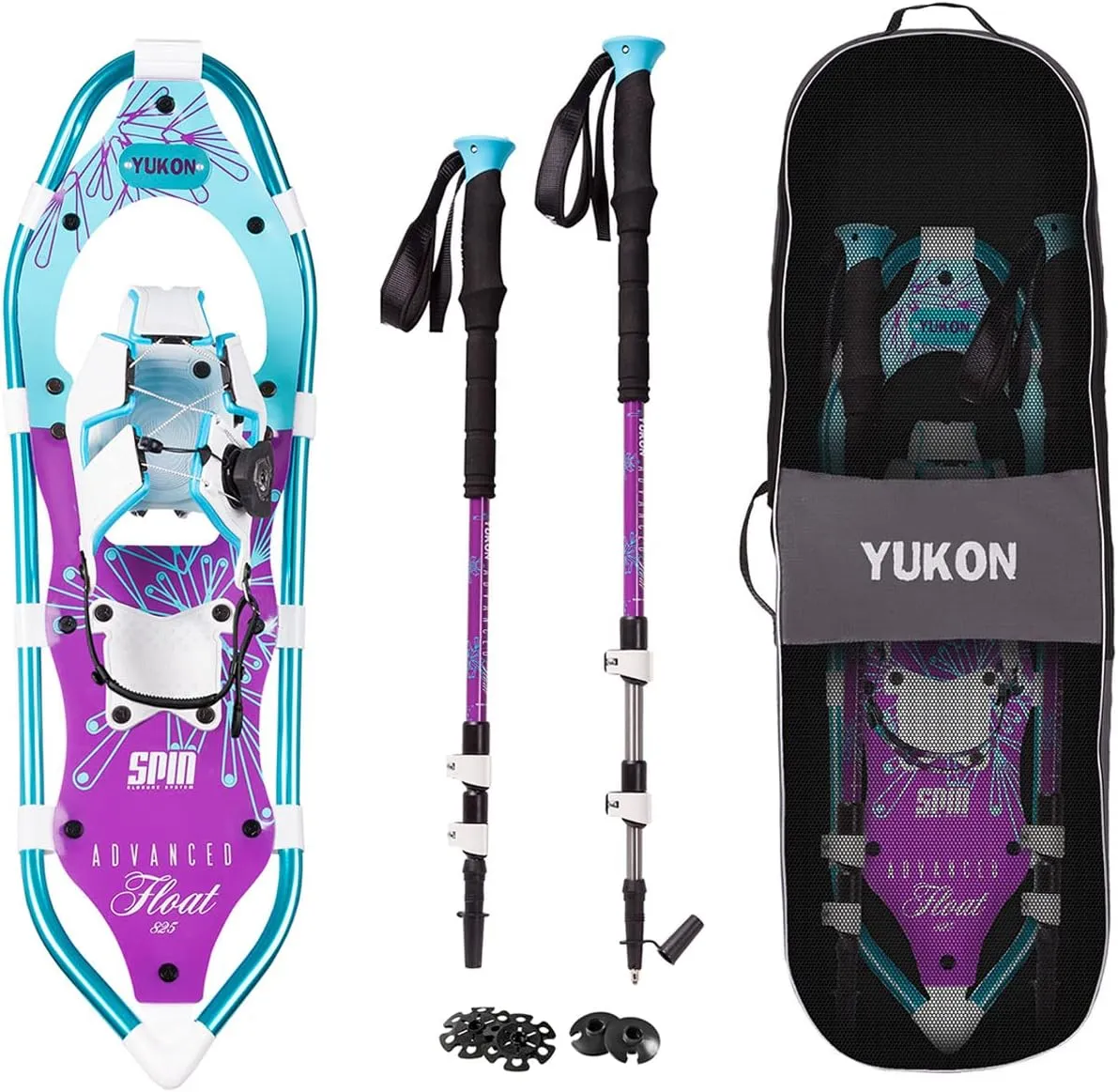 Yukon Charlie's Elite Spin Snowshoe, Multiple Sizes