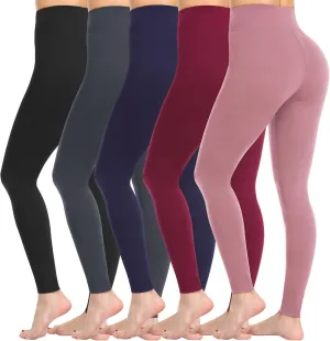 ZENEX High Waisted Leggings for Women Ultra Soft Workout Yoga Pants Athletic Running Leggings
