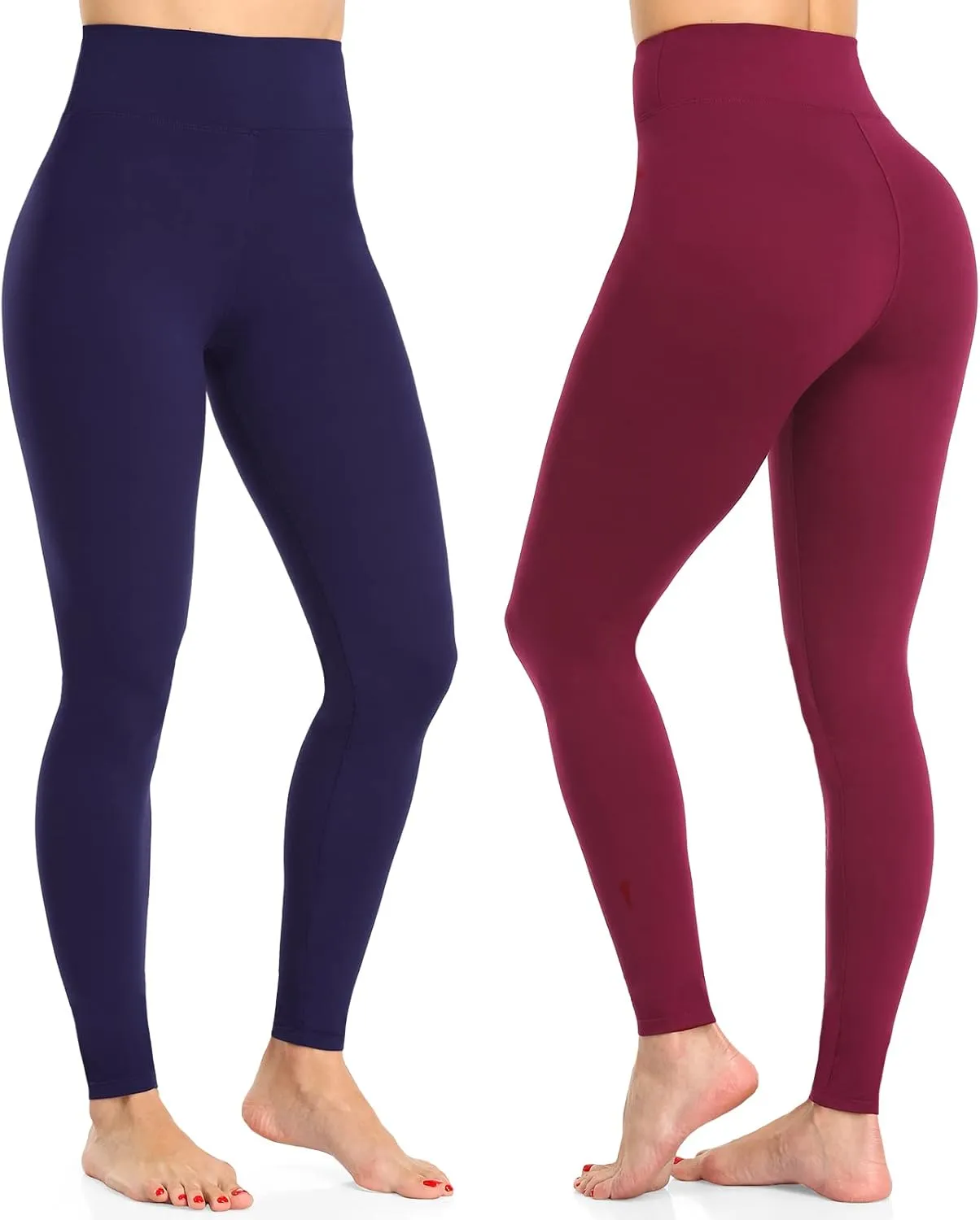 ZENEX High Waisted Leggings for Women Ultra Soft Workout Yoga Pants Athletic Running Leggings