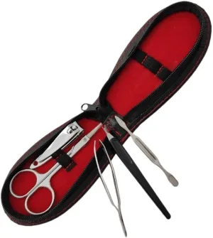 Zipper Small Bag Nail Clipper Set, Nail Clipper 5-Piece Set, Manicure Kit